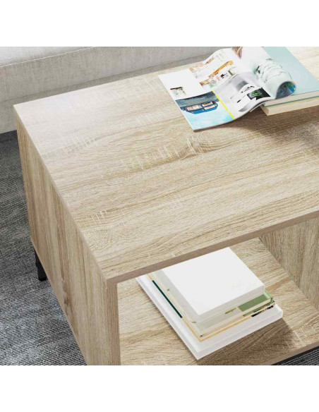Tavolino da salotto rovere sonoma 90 x 49 x 46 cm