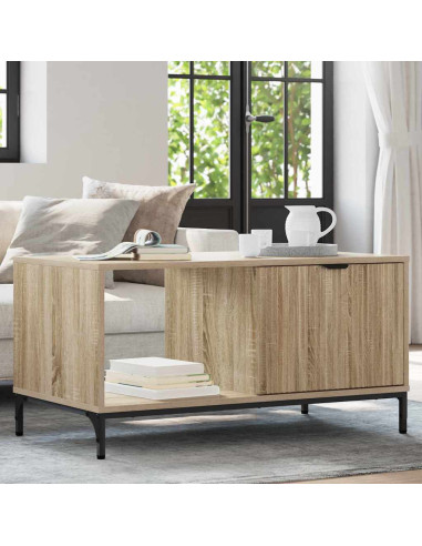 Tavolino da salotto rovere sonoma 90 x 49 x 46 cm