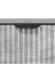 Tavolino da salotto Grigio cemento 90 x 49 x 46 cm