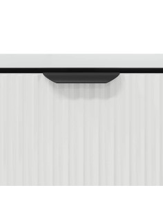 Tavolino da salotto Bianco lucido 90 x 49 x 46 cm