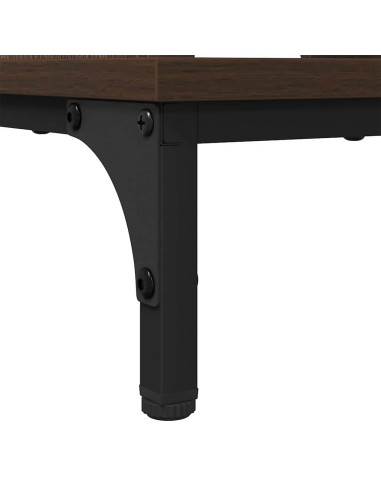 Tavolino da salotto Rovere marrone 90 x 49 x 46 cm