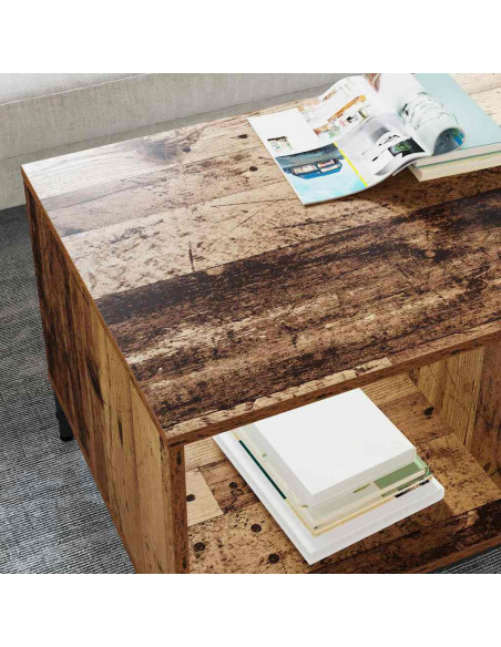 Tavolino da salotto Legno vecchio 90 x 49 x 46 cm