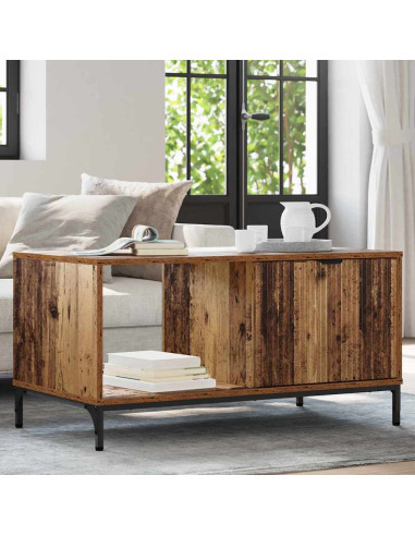 Tavolino da salotto Legno vecchio 90 x 49 x 46 cm