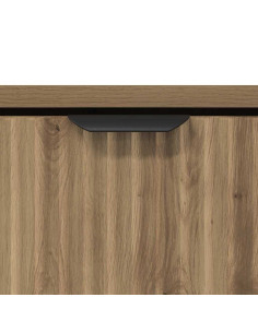 Tavolino da salotto rovere artigianale 90 x 49 x 46 cm