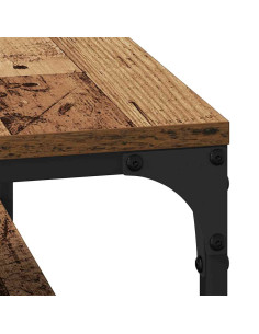 Tavolino da salotto Legno vecchio 80 x 50 x 40 cm 2