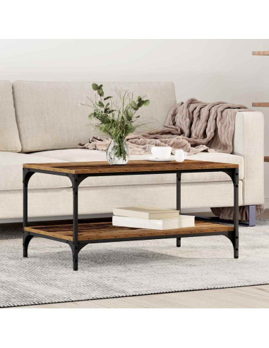 Tavolino da salotto Legno vecchio 80 x 50 x 40 cm