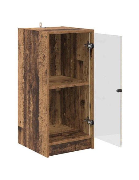 Credenza Legno vecchio 35 x 37 x 76 cm Legno multistrato