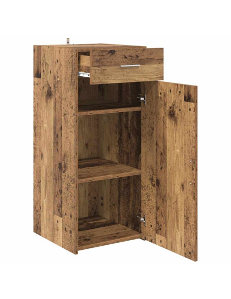 Credenza rovere artigianale 42,5 x 40 x 93 cm Legno multistrato