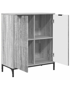 Credenza Grigio sonoma 69.5 x 33 x 82 cm Legno multistrato