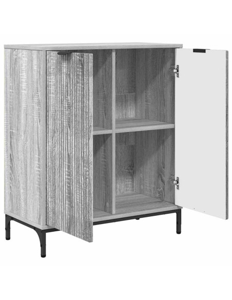 Credenza Grigio sonoma 69.5 x 33 x 82 cm Legno multistrato
