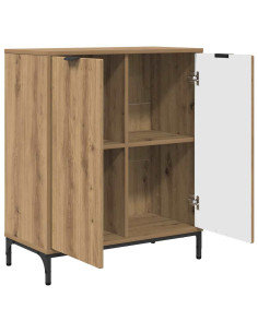 Credenza rovere artigianale 69.5 x 33 x 82 cm Legno multistrato