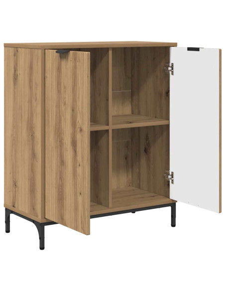Credenza rovere artigianale 69.5 x 33 x 82 cm Legno multistrato