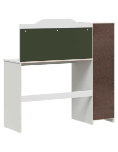 Scrivania Lavagna Bianco 120 x 45 x 118.5 cm Legno multistrato