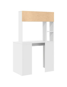 Scrivania Bianco 91 x 50 x 149 cm Legno multistrato