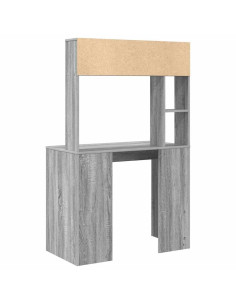 Scrivania Grigio sonoma 91 x 50 x 149 cm Legno multistrato