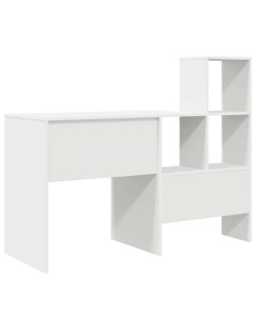 Scrivania Bianco 131.5 x 50 x 106.5 cm Legno multistrato
