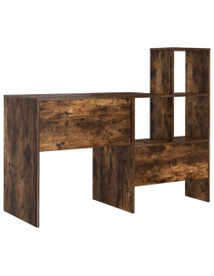 Scrivania Rovere fumo 131.5 x 50 x 106.5 cm Legno multistrato