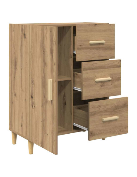Credenza rovere artigianale 34 x 69.5 x 90 cm Legno multistrato