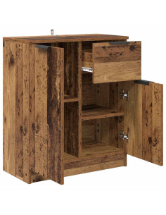 Credenza Legno vecchio 60 x 30 x 70 cm Legno multistrato