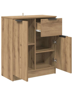 Credenza rovere artigianale 60 x 30 x 70 cm Legno multistrato