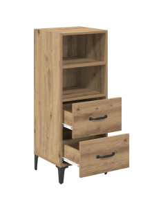 Credenza rovere artigianale 34 x 34.5 x 90 cm Legno multistrato