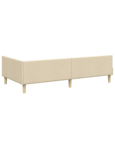 Cornice del letto ad angolo Altro Crema 90 x 190 cm