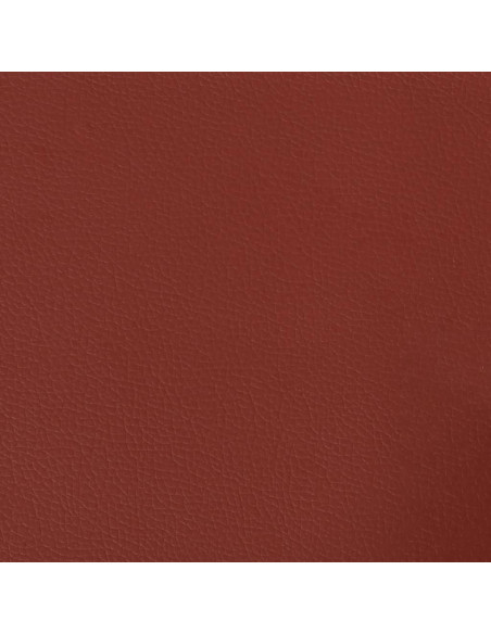 Panca Rosso Vino 70x35x41 cm in Similpelle