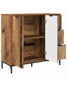 Credenza Legno vecchio 89.5 x 33 x 82 cm Legno multistrato
