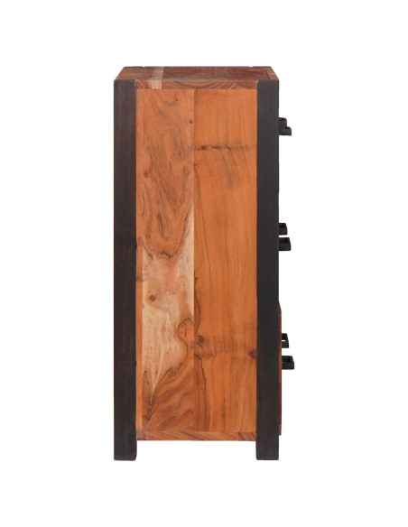 Credenza con cassetto 3 pcs Marrone 110 x 30 x 75 cm
