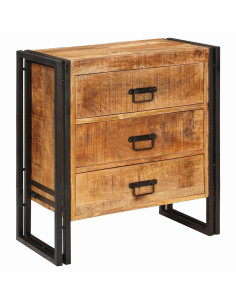 Credenza Marrone 66 x 33 x 70 cm legno massello di mango