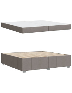 Struttura del letto con materasso Talpa 200 x 200 cm Tessuto