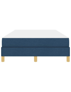 Letto a molle Blu e Marrone 120 x 190 cm