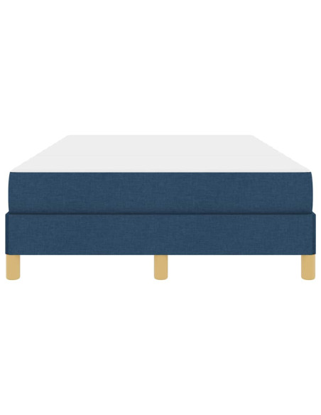 Letto a molle Blu e Marrone 120 x 190 cm