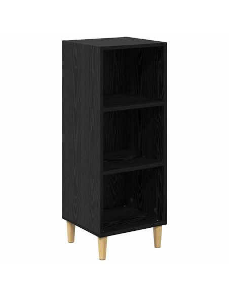 Credenza Rovere nero 32.5 x 34.5 x 90 cm Legno multistrato