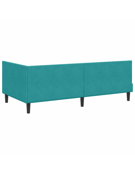 Cornice del letto ad angolo Altro Turchese 80 x 200 cm