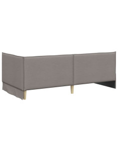 Cornice del letto ad angolo Talpa 80 x 200 cm Tessuto