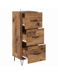 Credenza Legno vecchio 34 x 34.5 x 90 cm Legno multistrato