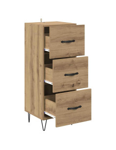 Credenza rovere artigianale 34 x 34.5 x 90 cm Legno multistrato