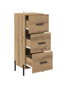 Credenza rovere artigianale 34 x 34,5 x 90 cm Legno multistrato