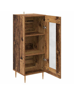 Credenza Legno vecchio 34 x 34,5 x 90 cm Legno multistrato