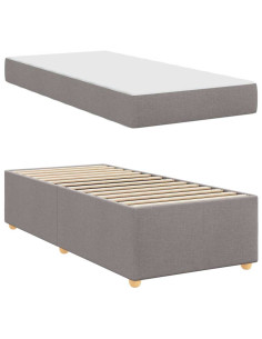 Struttura del letto con materasso Talpa 100 x 200 cm Tessuto