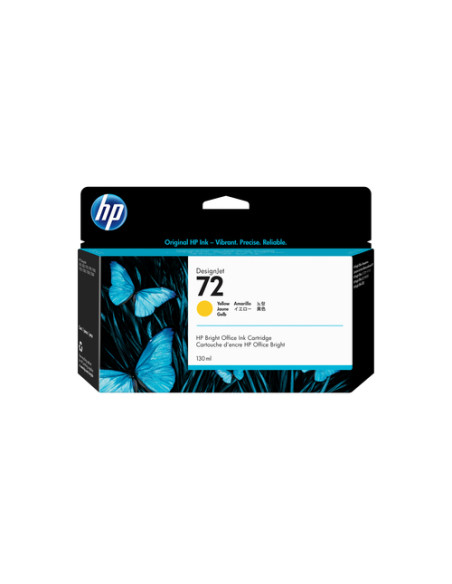 HP Cartuccia inchiostro giallo 72, 130 ml