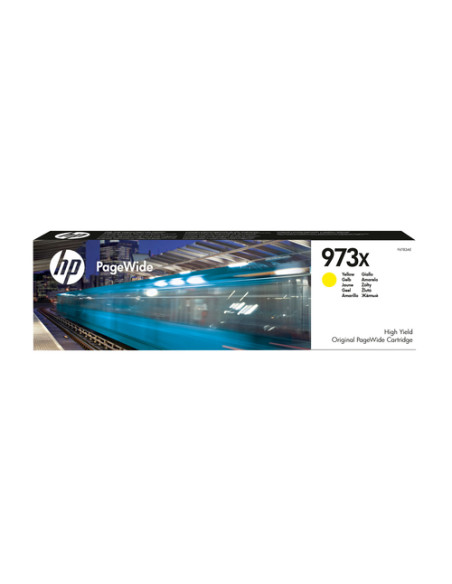 HP Cartuccia giallo ad alta capacità originale 973X PageWide