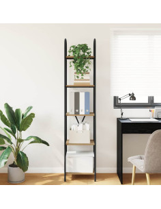 Libreria rovere artigianale 40 x 30 x 183 cm Legno multistrato