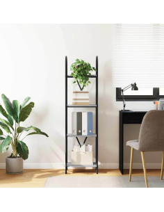 Libreria Grigio sonoma 40 x 30 x 146 cm Legno multistrato