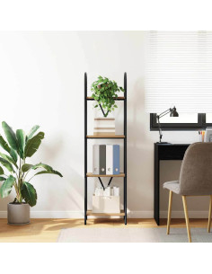 Libreria rovere artigianale 40 x 30 x 146 cm Legno multistrato