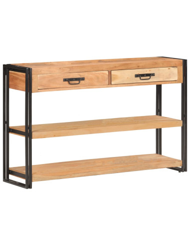 Credenza 120x30x75 cm in Legno Massello di Acacia