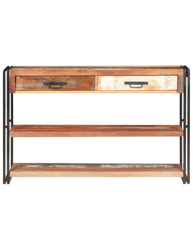 Credenza 120x30x75 cm in Legno Massello di Recupero