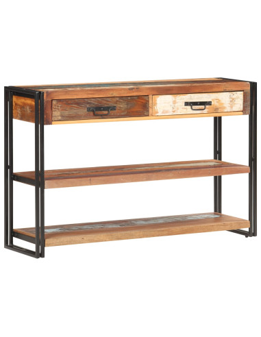 Credenza 120x30x75 cm in Legno Massello di Recupero