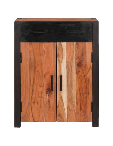 Credenza 2 pcs Marrone 110 x 30 x 75 cm